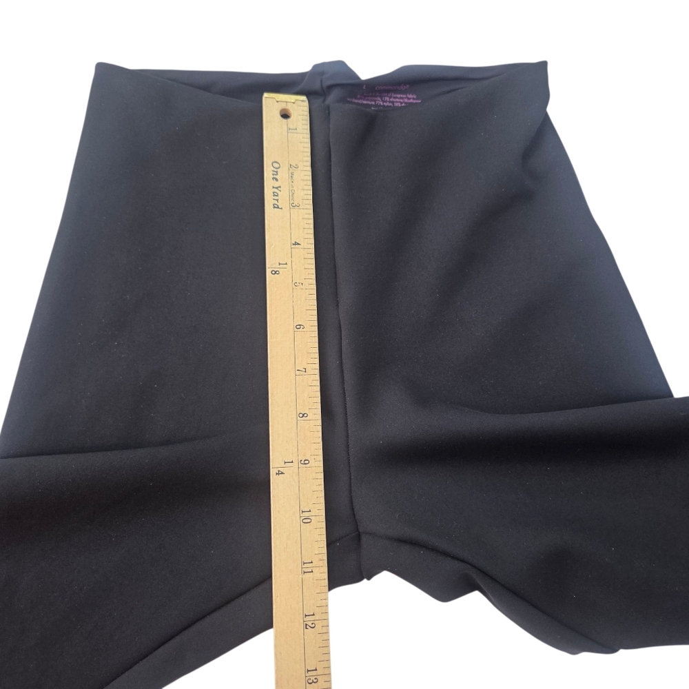 Commando Neoprene Leggings High Waist Compression Pants Womens Large Black - Picture 14 of 14